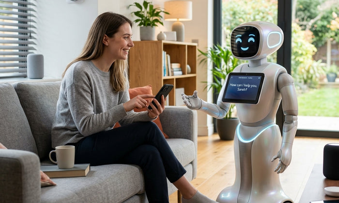 Robots Asistentes: La IA abandona la pantalla y camina por tu casa