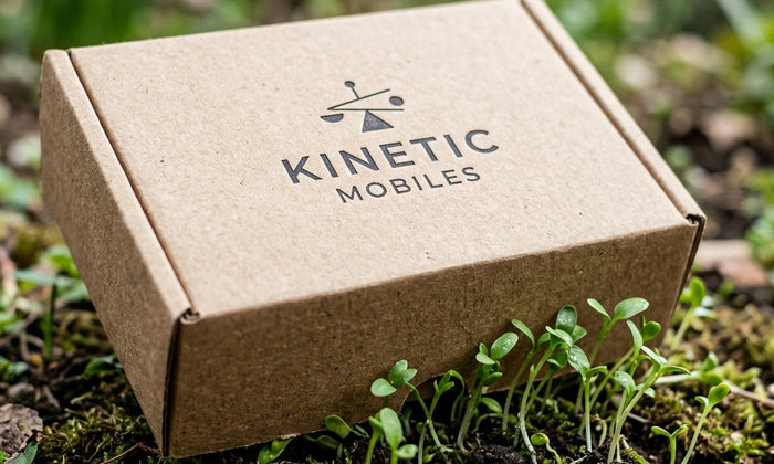 Eco-Packaging en Kinetic Mobiles: Nuestro compromiso con el residuo cero