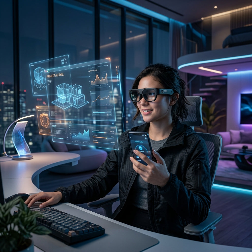 Gafas AR + Smartphone: ¿El fin de las pantallas tradicionales en 2026?