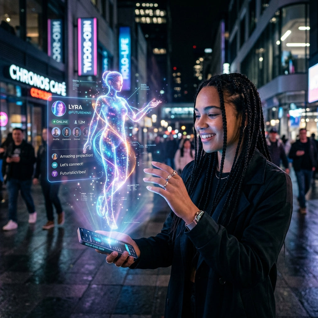 El futuro de las redes sociales en 2026: Realidad Aumentada y Avatares 3D
