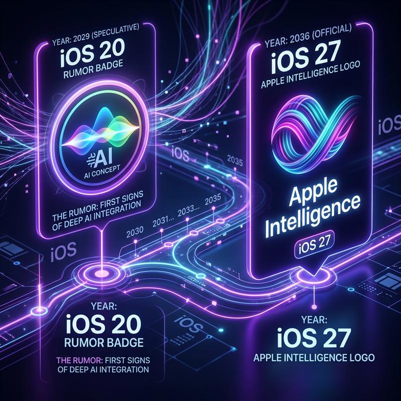 iOS 27 vs iOS 20: Todo lo que cambia en el sistema operativo de Apple en 2026