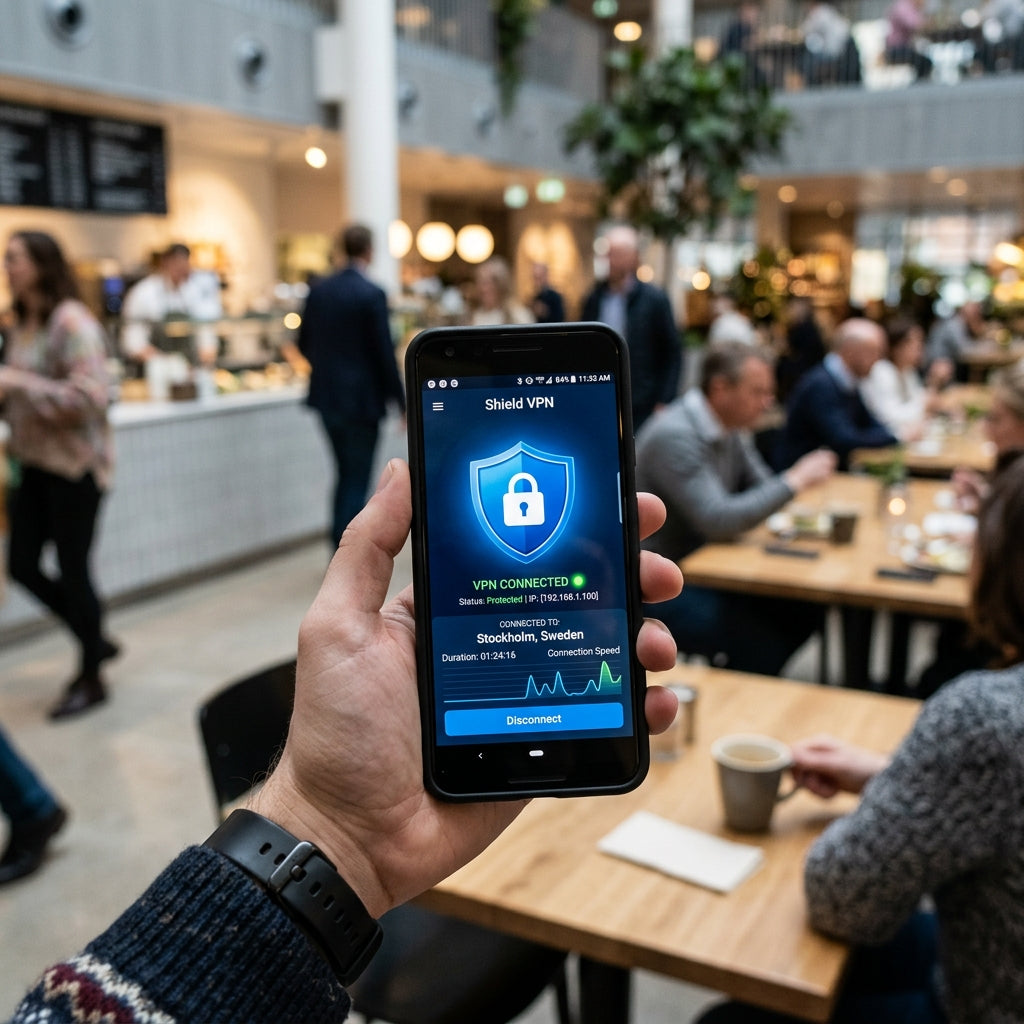 Seguridad en redes públicas Wi-Fi: Cómo proteger tu smartphone en verano