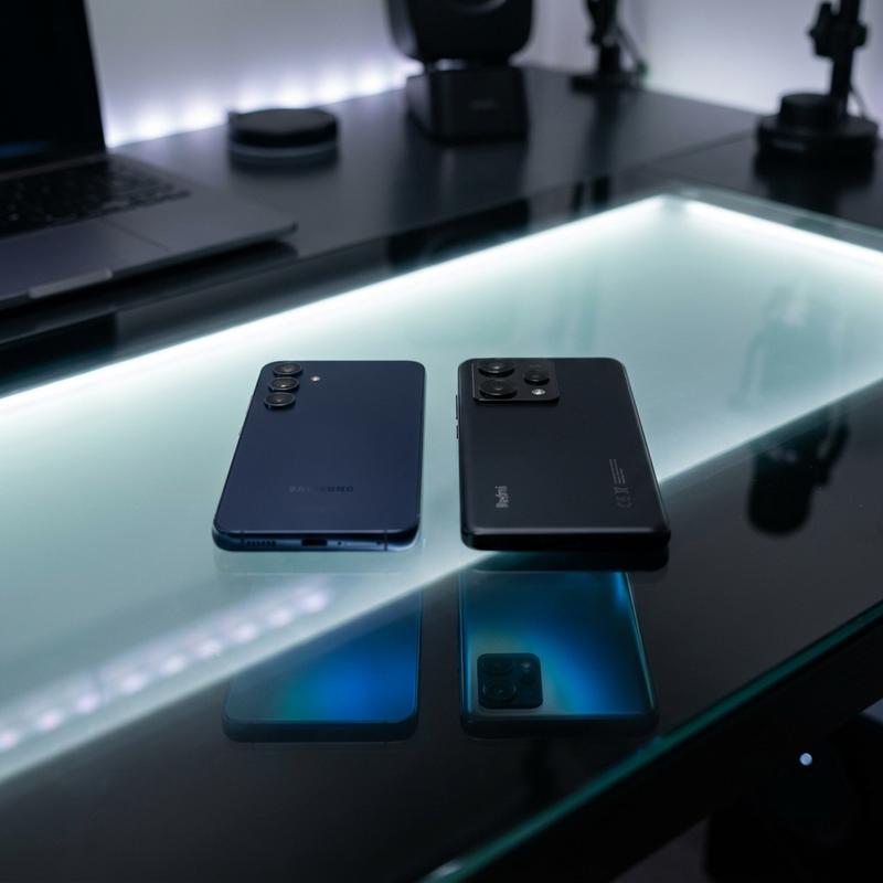 Samsung Galaxy A57 5G (383€) vs Xiaomi Redmi Note 17 Pro 5G (389€): ¿Pantalla Super AMOLED o 512GB de Almacenamiento por 6€ de Diferencia?