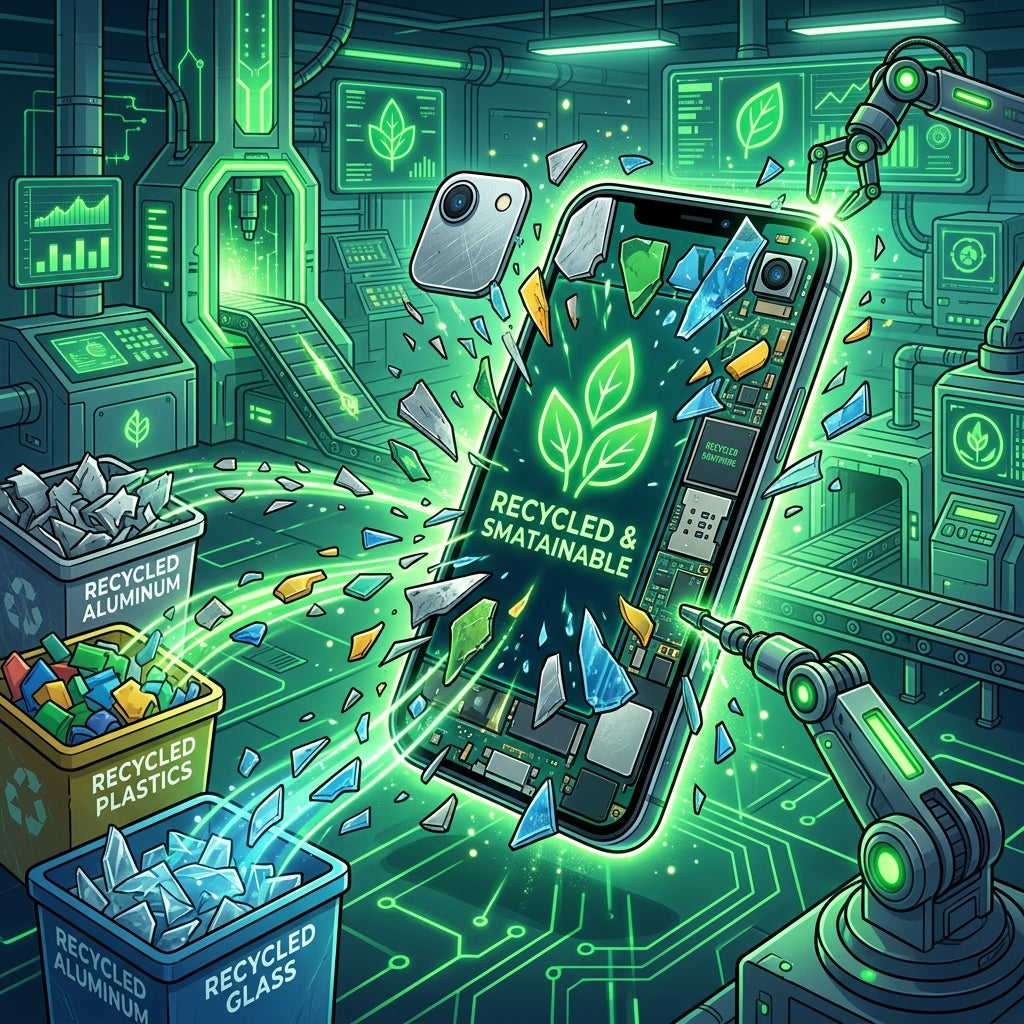 Tecnología Sostenible: Materiales reciclados en el corazón del S26
