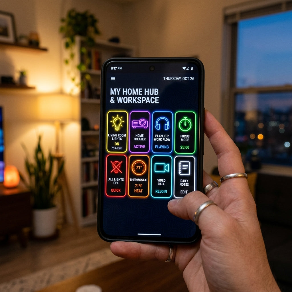 Cómo crear atajos inteligentes y automatizaciones en tu smartphone