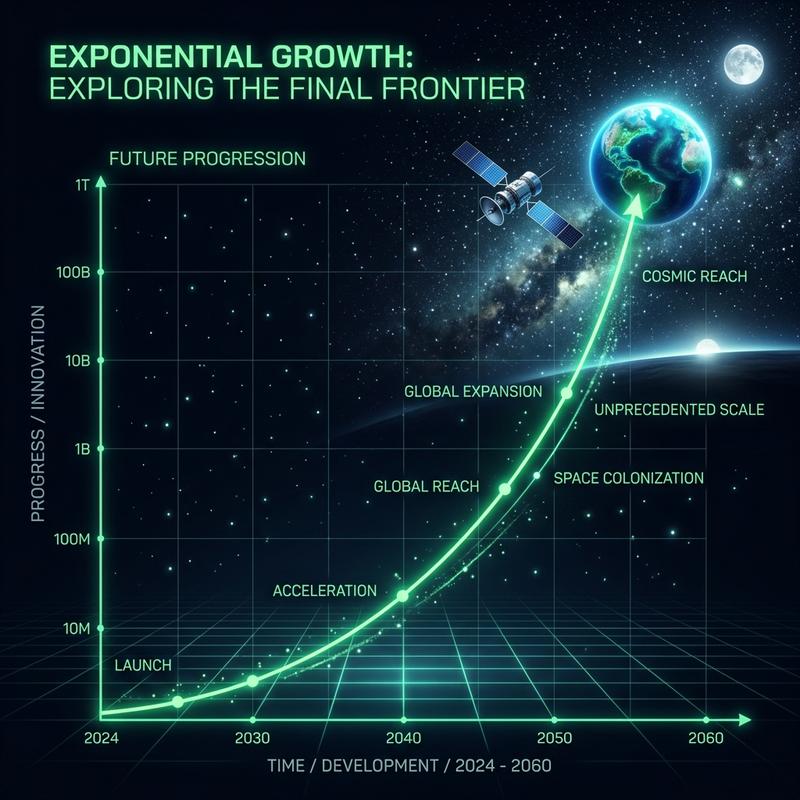 El plan de Elon Musk para que SpaceX ingrese 1 billón de dólares en 2030