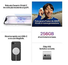 Apple iPhone 17e 5G – Chip A19, Cámara 48 MP y MagSafe
