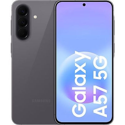 Samsung Galaxy A57 5G, Gris, 256 GB, 8 GB RAM, 6.7" FHD+, Exynos 1680, 5000 mAh, Android 16