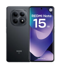 Xiaomi Redmi Note 15 5G, Negro, 256 GB, 8 GB RAM, 6.77